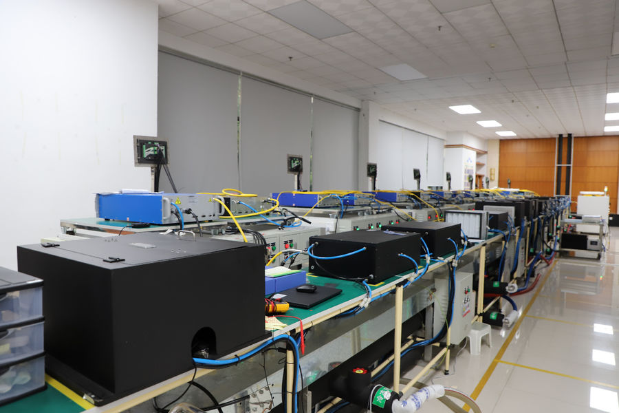 GZ Photonics Technology Co. , Ltd línea de producción del fabricante